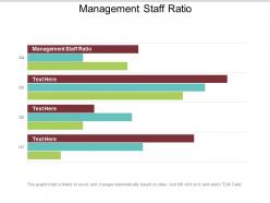 Management staff ratio ppt powerpoint presentation icon skills cpb