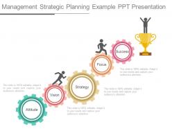 Management strategic planning example ppt presentation