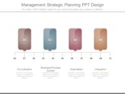 Management Strategic Planning Ppt Design