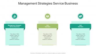 Management Strategies Service Business In Powerpoint And Google Slides Cpb