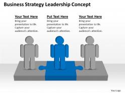 Management strategy consulting business leadership concept powerpoint templates 0527