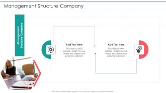 Management Structure Company In Powerpoint And Google Slides Cpb