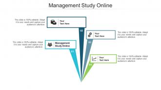 Management study online ppt powerpoint presentation slide cpb