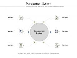 Management system ppt powerpoint presentation show layout cpb