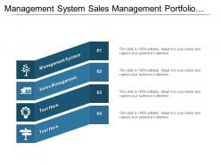 Management system sales management portfolio management lean six sigma cpb