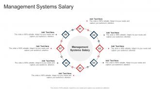 Management Systems Salary In Powerpoint And Google Slides Cpb