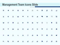 Management team icons slide ppt powerpoint presentation outline shapes
