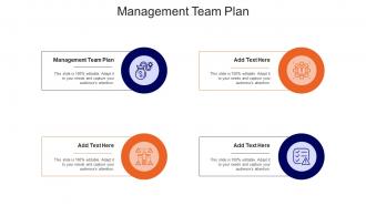 Management Team Plan Ppt Powerpoint Presentation Show Grid Cpb
