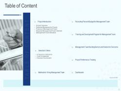 Management team powerpoint presentation slides