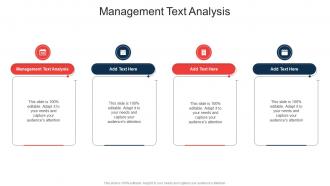 Management Text Analysis In Powerpoint And Google Slides Cpb