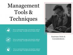 Management tools and techniques powerpoint templates