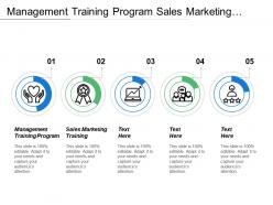 Management training program sales marketing training marketing tool