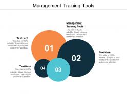 Management training tools ppt powerpoint presentation file smartart cpb