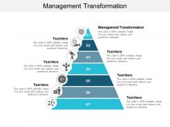 Management transformation ppt powerpoint presentation inspiration example topics cpb