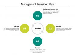 Management transition plan ppt powerpoint presentation styles graphics tutorials cpb