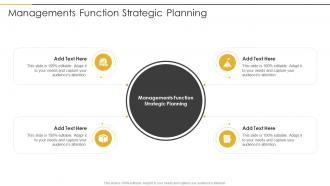 Managements Function Strategic Planning In Powerpoint And Google Slides Cpb