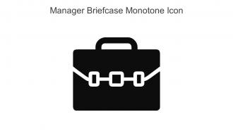 Manager Briefcase Monotone Icon In Powerpoint Pptx Png And Editable Eps Format