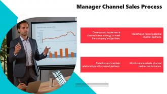 Manager Channel Sales powerpoint presentation and google slides ICP Colorful Content Ready