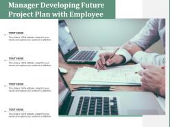 Manager Developing Future Project Plan With Employee