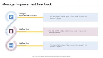 Manager Improvement Feedback In Powerpoint And Google Slides Cpb