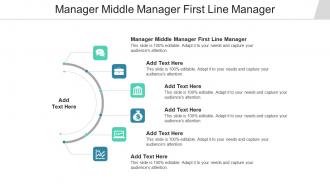 Manager Middle Manager First Line Manager In Powerpoint And Google Slides Cpb