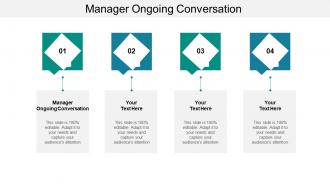 Manager ongoing conversation ppt powerpoint presentation infographics picture cpb