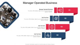 Manager Operated Business In Powerpoint And Google Slides Cpb