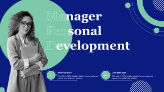 Manager Personal Development Ppt PowerPoint Presentation file sample