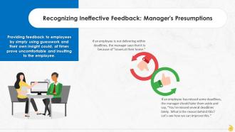 Manager Presumptions Makes Feedback Ineffective Training Ppt