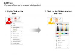 Manager search for products calculation exchange and refund ppt icons graphics