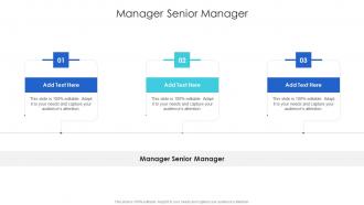 Manager Senior Manager In Powerpoint And Google Slides Cpb