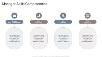 Manager Skills Competencies In Powerpoint And Google Slides Cpb
