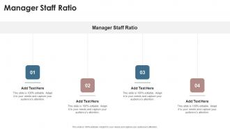 Manager Staff Ratio In Powerpoint And Google Slides Cpb
