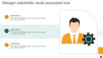 Manager Stakeholder Needs Assessment Icon