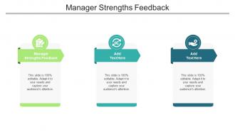 Manager Strengths Feedback In Powerpoint And Google Slides Cpb