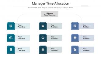 Manager time allocation ppt powerpoint presentation pictures cpb