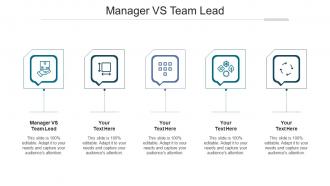 Manager vs team lead ppt powerpoint presentation professional outfit cpb