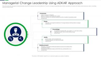 Managerial Change Leadership Using ADKAR Approach
