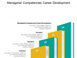 Managerial competencies career development ppt powerpoint presentation summary graphics template cpb