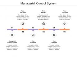 Managerial control system ppt powerpoint presentation icon templates cpb