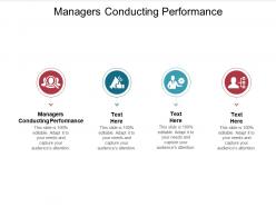 Managers conducting performance ppt powerpoint presentation outline template cpb