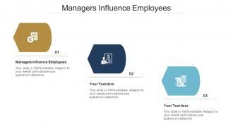 Managers Influence Employees Ppt Powerpoint Presentation File Show Cpb