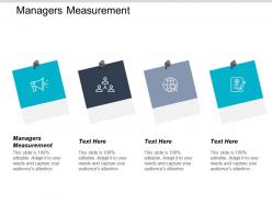 Managers measurement ppt powerpoint presentation icon background images cpb