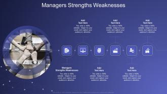 Managers Strengths Weaknesses In Powerpoint And Google Slides Cpb