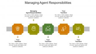 Managing agent responsibilities ppt powerpoint presentation pictures background images cpb
