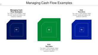 Managing Cash Flow Examples Ppt Powerpoint Presentation Layouts Grid Cpb