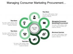 Managing consumer marketing procurement revenue sources government agencies