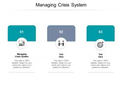 Managing crisis system ppt powerpoint presentation icon slide