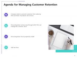 Managing customer retention powerpoint presentation slides