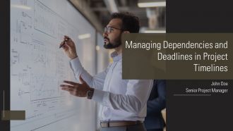 Managing Dependencies And Deadlines In Project Timelines PPT Example AT